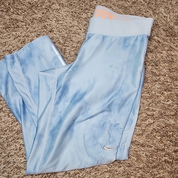 Nike sz Small  RELAY DRI-FIT "JUST DO IT"  Running  CAPRi Blue - Picture 3 of 10